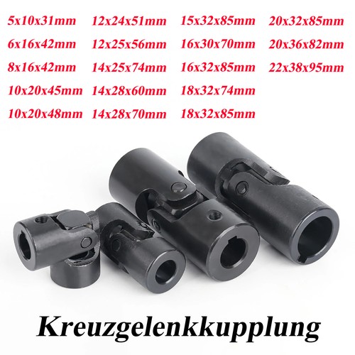 5mm 30mm stahl kreuzgelenk - 5mm-30mm,